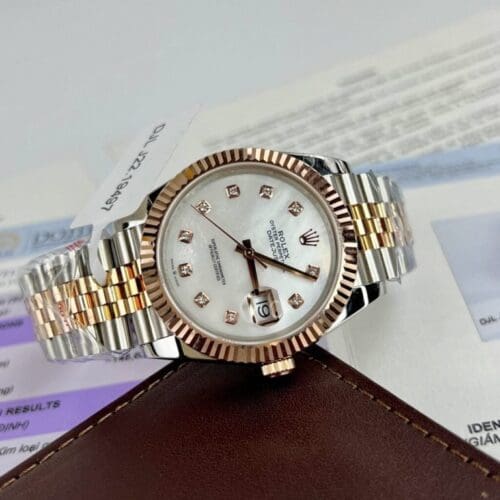 Rolex DateJust 126331 Mother Of Pearl Dial Gold Wrapped GM Factory 41mm